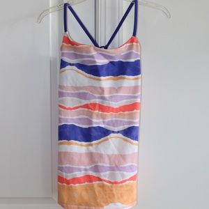 Multi colored Lululemon Tank. Size 8. EUC.
